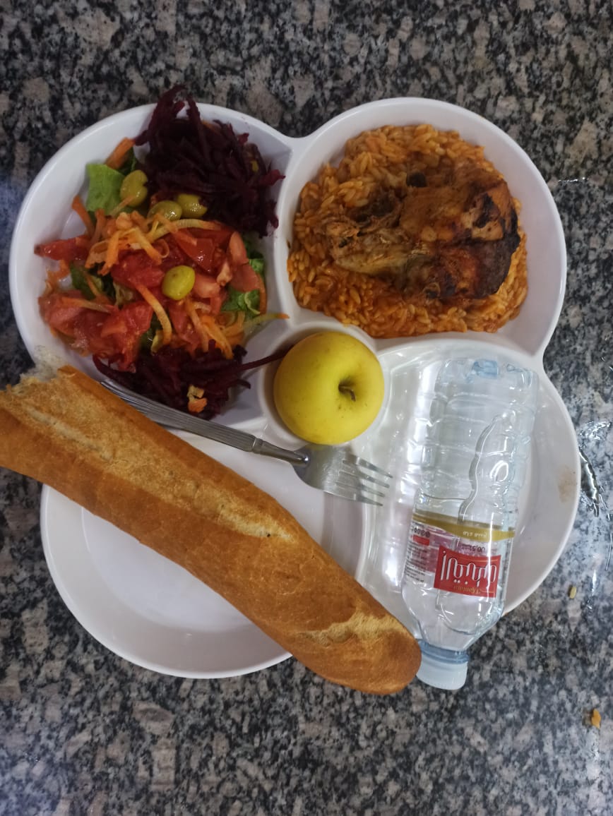 مطعم الإقامة الجامعية 2000 سرير الحسانية