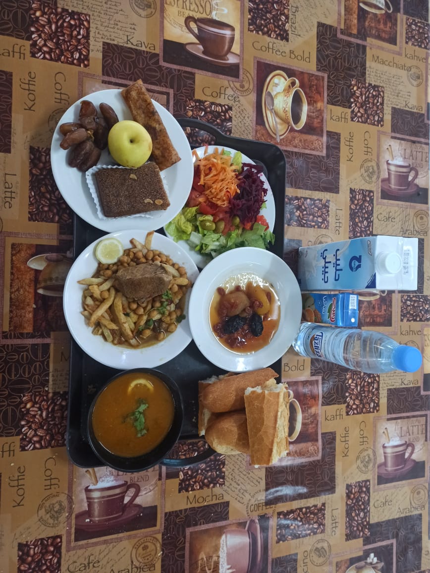 مطعم الإقامة الجامعية 2000 سرير الحسانية