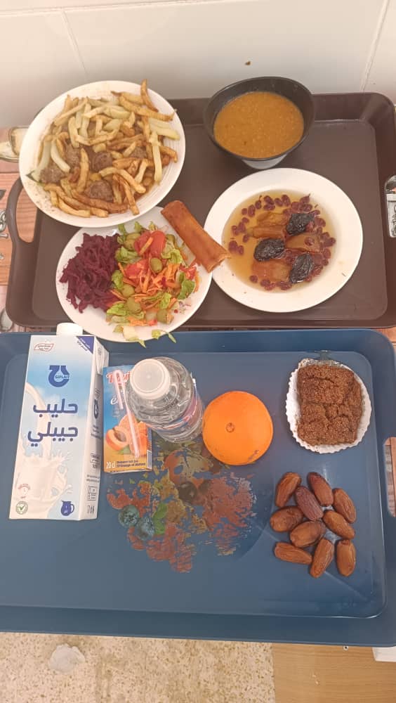 مطعم الإقامة الجامعية 2000 سرير الحسانية