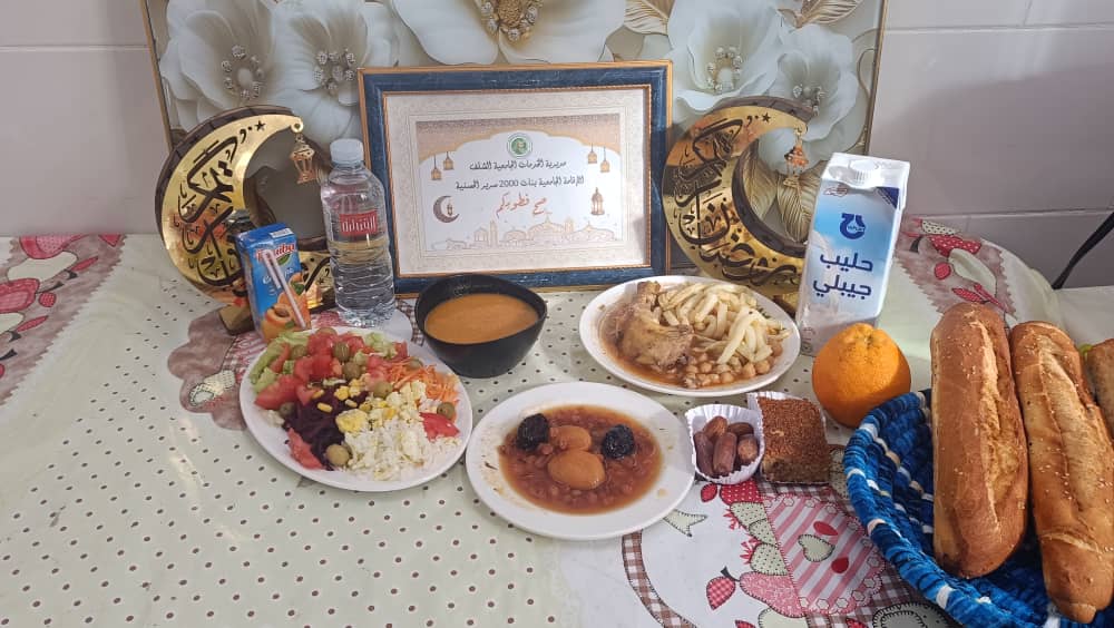 مطعم الإقامة الجامعية 2000 سرير الحسانية