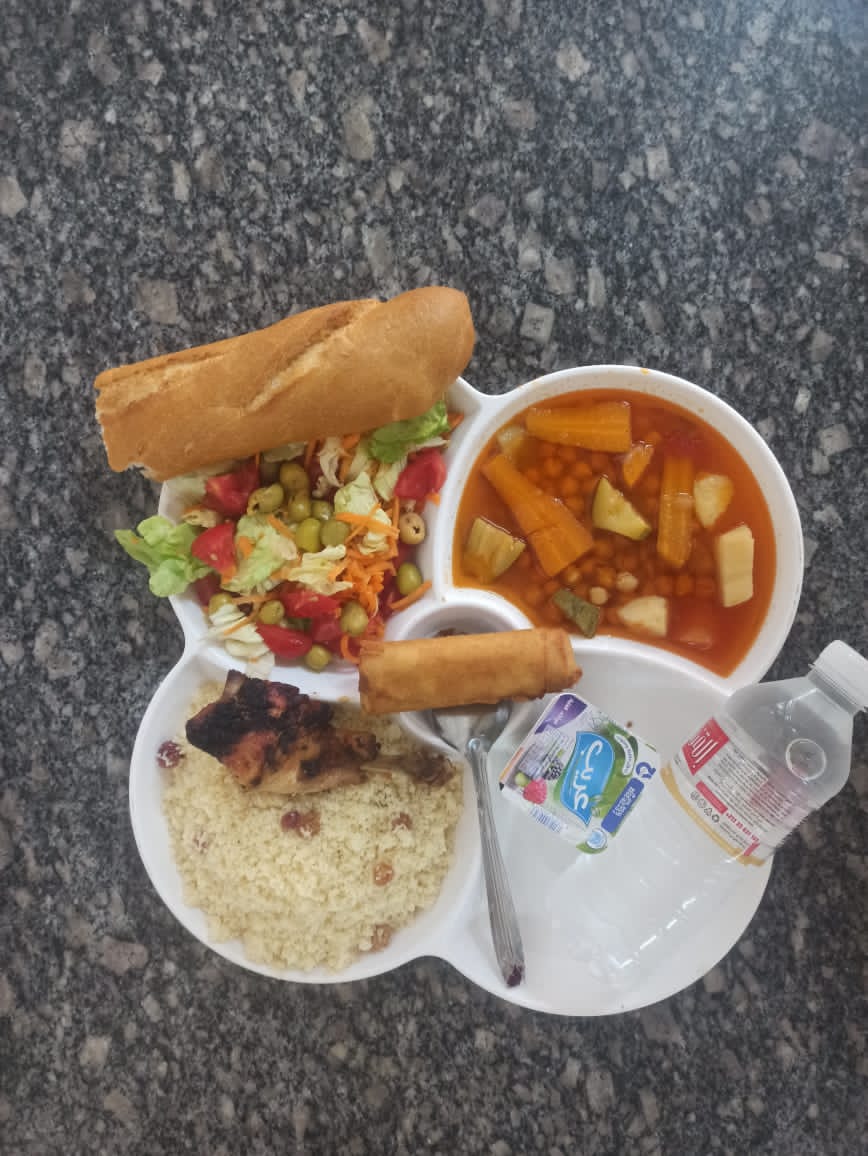 مطعم الإقامة الجامعية 2000 سرير الحسانية